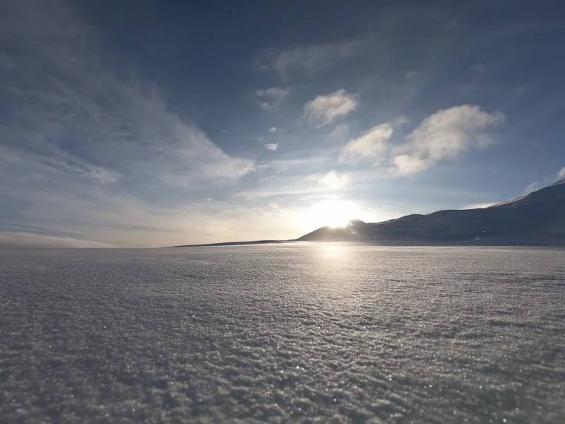 Ascenso por nieve en el volcán Llaima