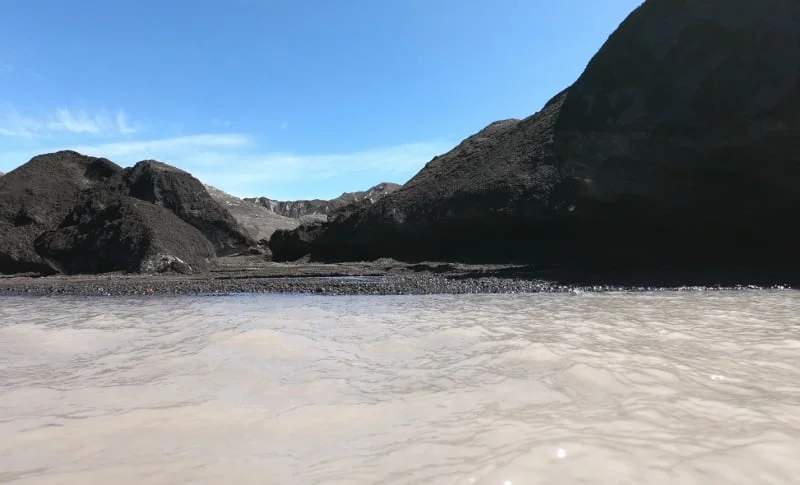 Paisaje volcánico del sector Pichillancahue en el Parque Nacional Villarrica