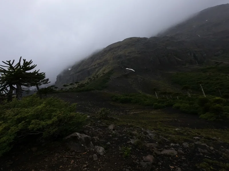 Paisaje abierto al final del Sendero Sierra Nevada