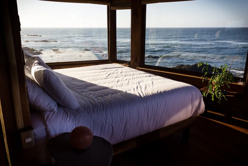 cabaña en pichilemu frente al mar