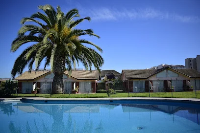 cabañas en la serena avenida del mar con piscina