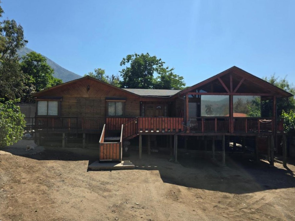 768615938 cabaña a 30 minutos de Santiago con tinajas