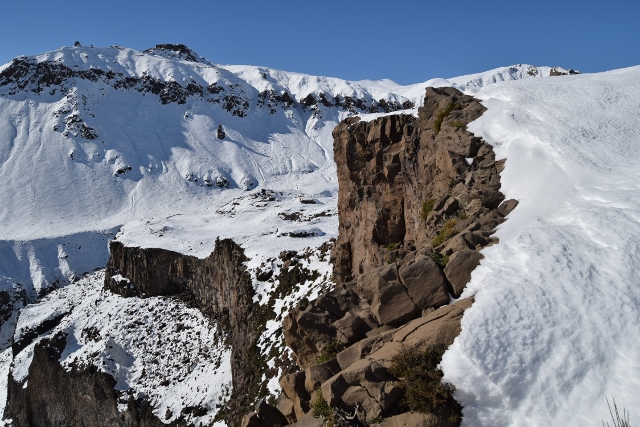 Sendero hacia las cascadas del Valle de los Cóndores